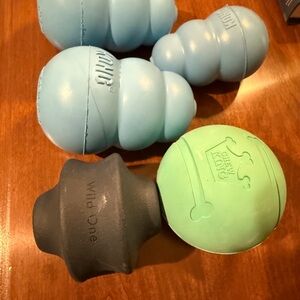 Kong Blue and Green Dog Toys